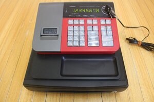 ★CASIOカシオ レジスターNL-200★領収書発行機能8部門★赤★