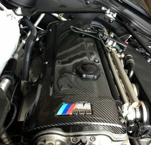 人気●BMW E46M3 E40Z4M専用本物カーボンエンジンカバー シルキーシックス S54/綾織カーボン/在庫残りわずか 320 328 330