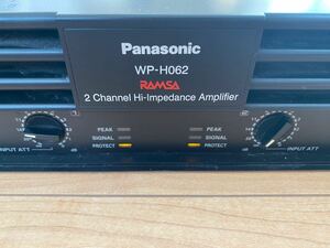 PanasonicWP-H062 パワーアンプ　RAMSA