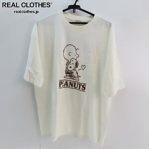 ☆【未使用】PEANUTS/ピーナッツ スヌーピー 半袖Tシャツ 505-13-7009/L /UPK