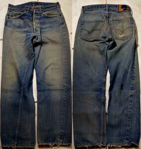 j881/LEVIS501ビッグE 色落ち最高！ ヴィンテージ オリジナル