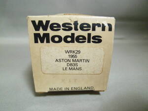 Western Models 1/43 アストンマーチン DB3S ルマン 1955 メタルキット Aston Martin Le Mans