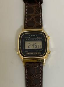 【訳あり商品】CASIO LA-670WGA BR レディース腕時計