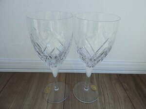 ★☆北一硝子 クリスタルグラス　ワイングラス　KITAICHI GLASS ペア　 2客セット☆★