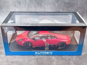 新品未使用　オートアート　1/18 ランボルギーニ ムルシエラゴ LP670 -4 SV スーパーヴェローチ　タルガレット　autoart ROSSO TARGA/RED