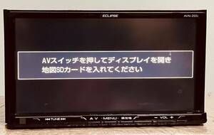 ECLIPSE AVN-Z03i メモリーナビ★ 地図カ-ド無し★ ジャンク品★A-141