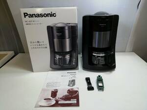 あ//H6715 【良品】 Panasonic パナソニック　沸騰浄水コーヒーメーカー　NC-A57 2019年製　通電OK