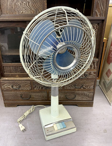 昭和レトロ National 扇風機 F-30SE 30cm ELECTRIC FAN ナショナル 当時物 回転動作確認済み 札幌市手稲区