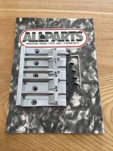 ★Allparts BB-3350-010 オメガ ベースブリッジ★4弦・クローム・新品未使用★