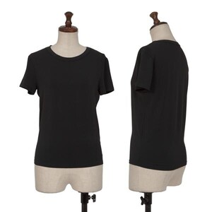 マックスマーラMax Mara アセテートポリベーシックTシャツ 黒S