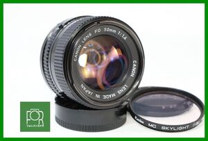 【同梱歓迎】【動作保証・点検済】良品■キヤノン Canon NEW FD 50mm F1.4■8749