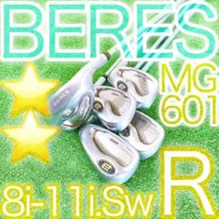 コ51★星2S純正☆BERES MG601 5本アイアンセットR ホンマ ベレス