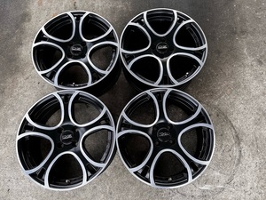 【社外品】【4本セット】WAVE　OZレーシング　17×7.0j 100-4+37　ハブ径68ｍｍ(実測）　MINI JOHN COOPER WORKSなどに！！