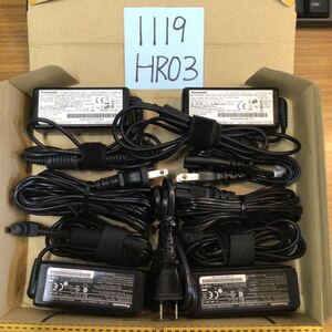 （1119HR03）送料無料/中古/Panasonic パナソニック/CF-AA62J2C M2/16V/2.8A×2・CF-AA1625A/16V/2.5A×2/純正 ACアダプタ 4個セット