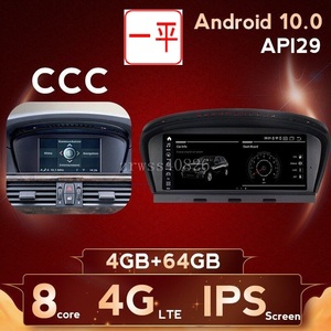 BMW Android 13 ナビ、Carplay日本語取付サポート 3,5シリーズ用に CCC/CIC E60 E61 E63 E64 E90 E91 320i 525i wifi