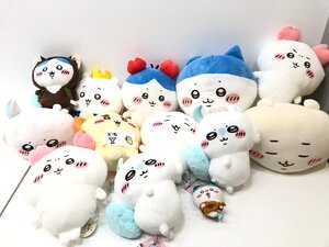 〇【2】現状品 ちいかわ ぬいぐるみ まとめ モモンガ/シーサー/ハチワレ 同梱不可 1円スタート