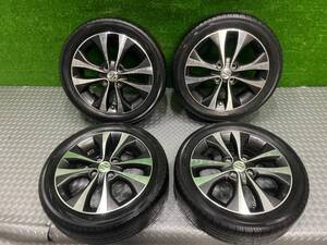 165/55R 15 ヨコハマ　BluEarth　ＲＶ-02ＣＫ ラジアル 夏 タイヤ スズキ純正　アルミホイール4本セット 15×4.5J PCD100 45 4穴