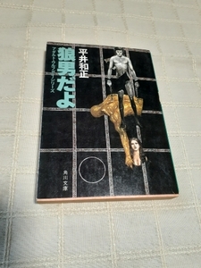 平井和正『狼男だよ』アダルトウルフガイシリーズ　角川文庫　昭和58年8月発行初版　カバー加藤直之　中古本難あり