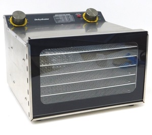 M013Mちょる☆未使用保管品☆Food Dehydrator フードドライヤー 食品乾燥機 6層 30.5×29×高さ22cm 野菜 果物 家庭用 業務用 通電確認済