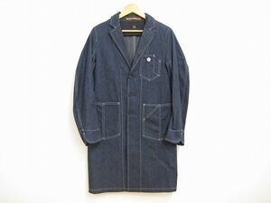 SCYE BASICS/ サイ ベーシックス SelvidgeDenim Work Coat セルビッチ デニムワークコート メンズ サイズ : 38 コート ブルー