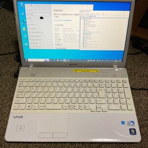 SONY VAIO VPCEB27FJ PentiumP6000/320GB/4GB/DVDマルチ　Webカメラ 動作確認済