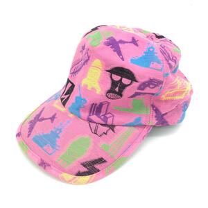 良好◆CA4LA カシラ キャップ ◆ ピンク 綿85％ナイロン15％ ユニセックス 帽子 ハット hat 服飾小物