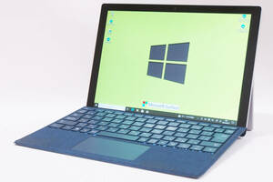 【1円～】Corei7 パワフルモデル バッテリー良 純正キーボード付 Surface Pro 7 i7-1065G7 16G 512G 12.3型PixelSense WiFi6 Win10