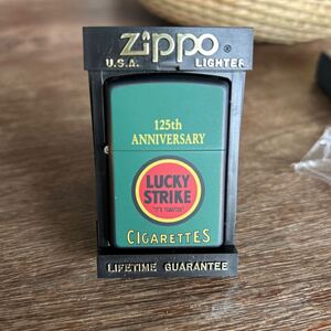 zippo.LUCKY.STRIKE.125th.ANNIVERSARY 非売品