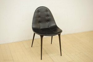 Cassina カッシーナ 245 CAPRICE カプリス チェア 椅子 黒 本革 グロッシーブラック本体 フィリップ・スタルク 定価17万～