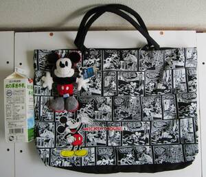 ミッキーマウス　バック　トート　エコ　手提げ　ぬいぐるみ　ディズニー　Disney　MICKEY MOUSE　アミューズメント専用景品