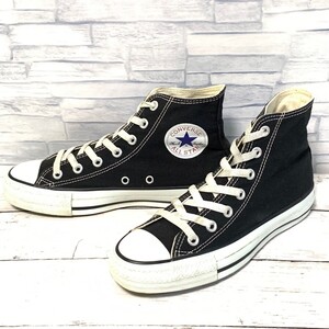 R7109bL CONVERSE ALL STAR コンバースオールスター キャンバスオールスターHI 24cm ハイカットスニーカー ブラック レディース M9160