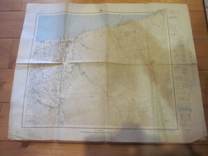 古地図　泊　5万分の1地形図◆昭和３７年◆富山県　新潟県