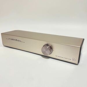 外観美品　LUXMAN ラックスマン AS-55 スピーカー ライン セレクター AS55 シルバー　札OR01