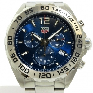 TAG Heuer(タグホイヤー) 腕時計■美品 フォーミュラ1 CAZ101K.BA0842 メンズ SS/クロノグラフ ブルー