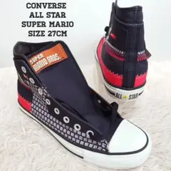 新品 CONVERSE ALL STAR スーパーマリオ スニーカー 靴 27