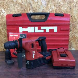 【WH-3251】ジャンク HILTI ヒルティ 充電式ハンマードリル TE6-A バッテリ1個+充電器 部品取り