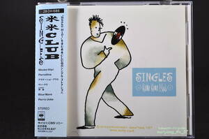 帯付 べスト盤 ☆ 米米クラブ SINGLES / シングルズ 廃盤■87年発売 7曲収録 CD シングル ベスト / BEST アルバム 旧規格盤 28DH-686 美盤