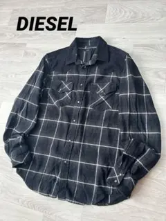 DIESEL ディーゼル チェックシャツ  M