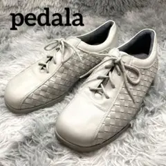 ★アシックス★pedalaペダラ レザー コンフォートシューズ【22.5cm】