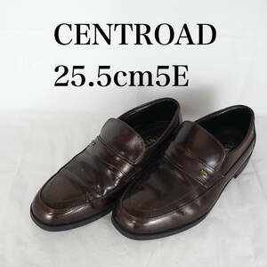 MK5659*CENTROAD*メンズビジネスシューズ*25.5cm5E*茶