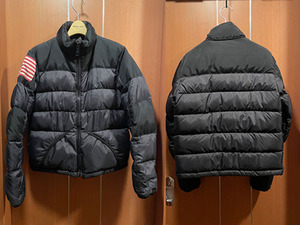 Denim & Supply Ralph Lauren / デニムアンドサプライ ラルフローレン　Down Jacket / ダウンジャケット 星条旗 BLACK / 黒 S