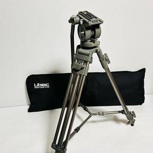 【美品】Libecリーベック　業務用三脚　H35DV TRIPOD T68BR