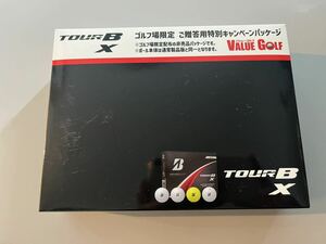 新品未使用 ブリジストン ツアーB X ホワイト ゴルフボール　1ダース