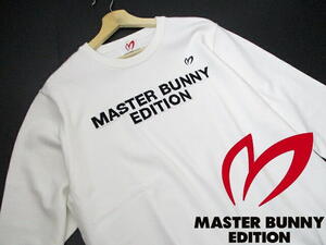 定価28600円■ 新品 未使用 即決　安い！ パーリーゲイツ ニット　マスターバニー　セーター　6サイズ　XL　MASTER BUNNY　白　ゴルフ