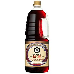 キッコーマン 特選丸大豆醤油 1.8Lペット