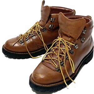 即決 ★ Danner ★ 28cm レザートレッキングブーツ ダナー メンズ 10 茶 本革 マウンテン 本皮 ハイキング 登山 キャンプ アウトドア 