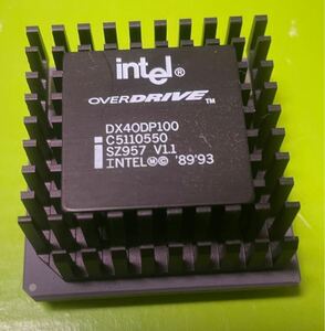 intel overdrive processor DX4OD100 SZ957 V1.1