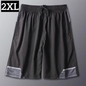 ハーフパンツ メンズ 2XL 黒 おしゃれ スポーツ 大きめ 人気 高品質 快適