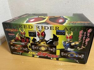 【中古品】バンダイ　仮面ライダーアギト　DX変身ベルト トリプルフラッシュ BANDAI