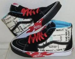 SK8-HI Off the Wall Script HighTop Shoes